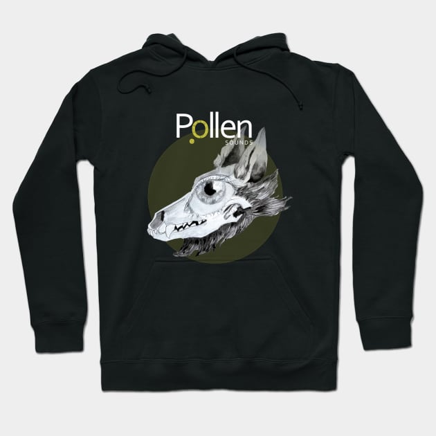 Pollen Sounds Apparel Wolf Hoodie by Pollen.